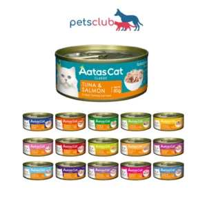 Aatas Cat - Tantalizing Tuna Cat Wet Canned Food, 80g