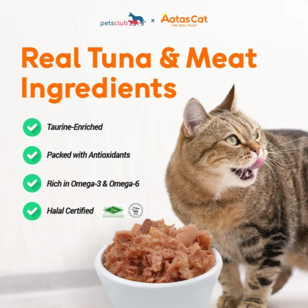 Aatas Cat - Tantalizing Tuna Cat Wet Canned Food, 80g - Image 3